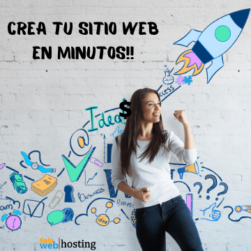 crear un sitio web
