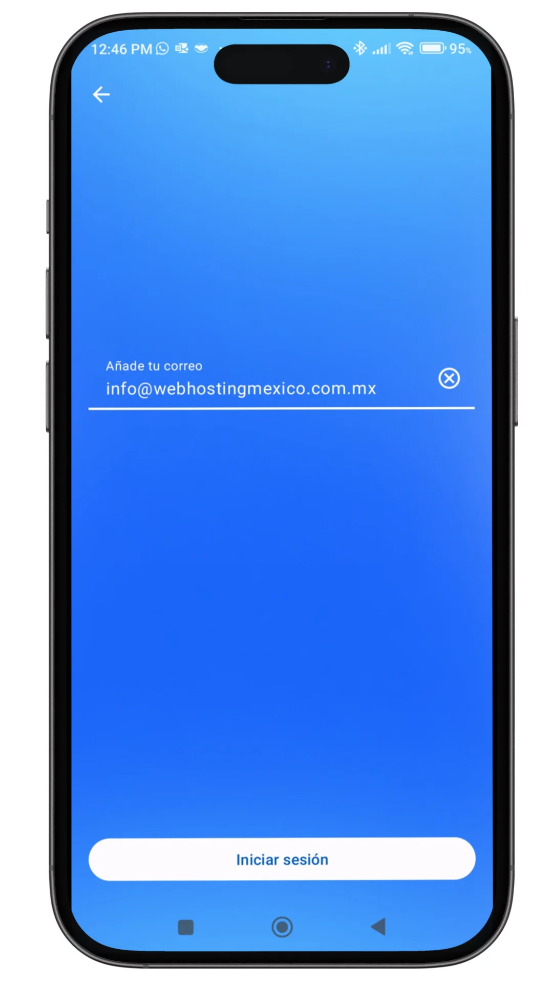 Configuración Spark Mail Android